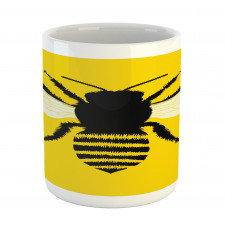 Honeybee Silhouette Mug