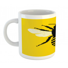 Honeybee Silhouette Mug