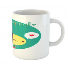 Winking Bumblebee Mug