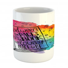 Words Between Pages Vivid Mug