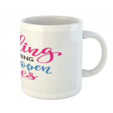 Reading is Dreaming Words Mug