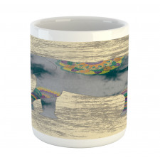 Hippie Grunge Design Mug