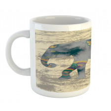 Hippie Grunge Design Mug