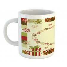 Star Shaped Snowflakes Mug