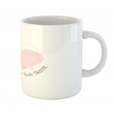 Pink Rats Cheese Mug