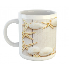 Rustic Wooden Backdrop Mug