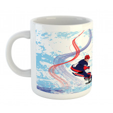 Players on Skating Rink Mug