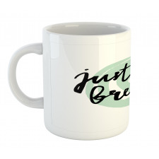 Modern Brush Words Mug