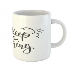 Sun Clouds Doodle Mug