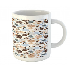 Hydrangea Abstract Mug
