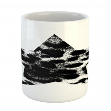 Star Shape Grunge Mug