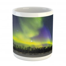 Aurora Borealis Forest Mug