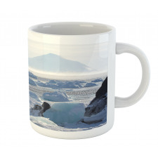 Arctic Winter Ice Lake Mug