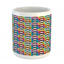 Colorful Frame Animals Mug