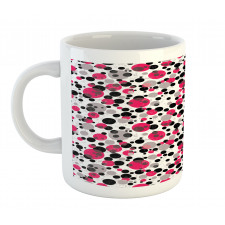 Retro Circle Dots Mug