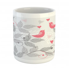 Retro Love Birds Mug