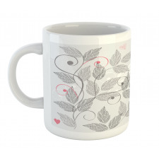 Retro Love Birds Mug