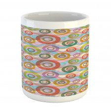 Hippie Colorful Circles Mug