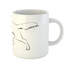 Thoroughbred Furry Mug