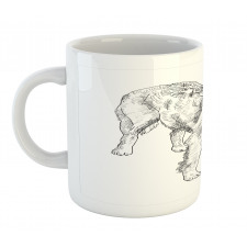 Young Dog Art Mug