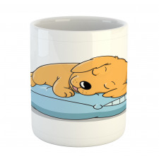 Sleeping Puppy Mug