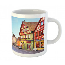 Colorful Street Houses Mug
