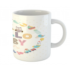 Hello Baby Owls Mug