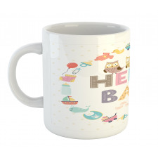 Hello Baby Owls Mug