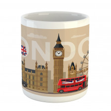 Britain Landmarks Mug