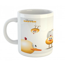 Chicks Funny Cartoon Mug