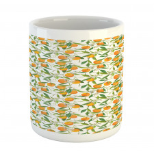 Orange Branch Mug