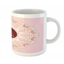 Mandala in Pink Mug