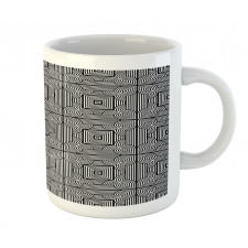 Stripy Geometrical Mug