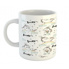 Myth Horse Flying Mug