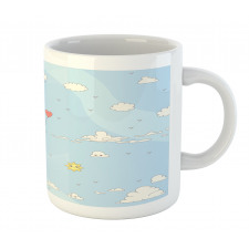 Balloons in Sky Mug