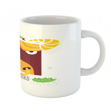 Angry Bull Face Mug