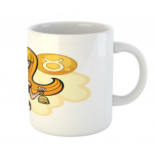 Cartoon Woman Mug