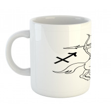 Centaur with Bow Mug