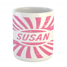 Female Name Grunge Mug