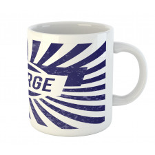 Widespread Name Abraded Mug