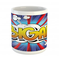 Comic Book Female Name Mug