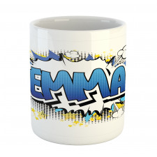 Youthful Teen Comic Book Mug