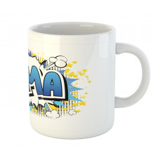 Youthful Teen Comic Book Mug