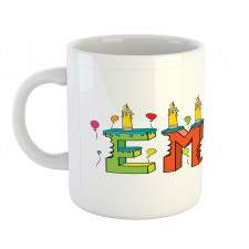 Popular Colorful Name Mug