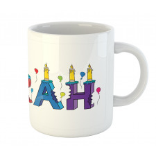 Birthday Girl Name Design Mug