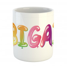 Father's Joy Girl Name Mug