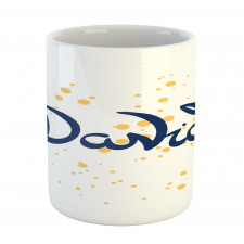 Lettering Style Name Mug