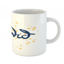 Lettering Style Name Mug