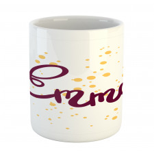 Girl Name Curved Font Mug