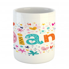 Baby Girl Name Mug